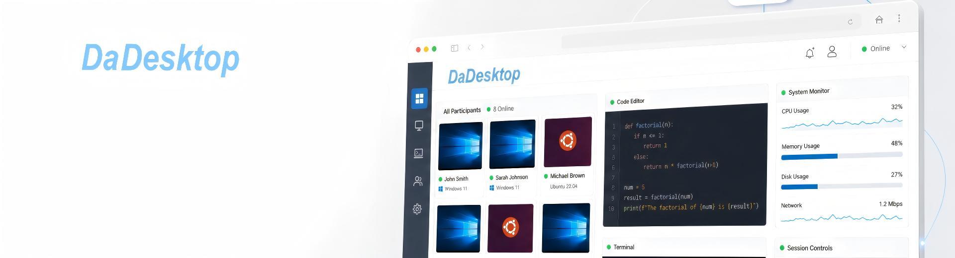 Yenilenen DaDesktop Yayında!